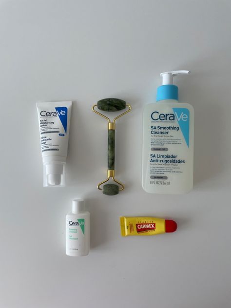 Cera Ve Aesthetic, Cerave Skincare Routine, Cerave Skin Care, Skin Care Routine Korean, Cerave Sa Cleanser, Cleanser Cerave, Cerave Moisturizer, Cerave Skincare, Men Skin Care Routine