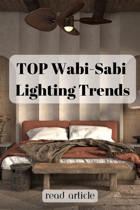 Wabi-Sabi lighting fixtures are a perfect way to integrate this design philosophy into a space. These lights are often made from natural materials such as wood, ceramic, or raw metals, and are designed to be simple yet unique. Their organic forms and handmade appearance help soften the look of modern interiors while adding character to the room. The Wabi-Sabi Seiling Pendant Lamp captures this essence with its minimalistic design and raw elegance. Wabi Sabi Light Fixture, Wabi Sabi Bed Frame, Japanese Wabi Sabi Interior, Wabi Sabi Bed, Wabi Sabi Lights, Modern Wabi Sabi Interiors, Wabi Sabi Lighting, Bright Wabi Sabi, Wabi Sabi Wall Light