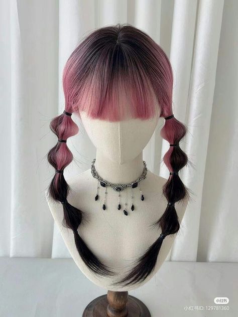 Chara Design, Boring Hair, Cosplay Hair, Kawaii Hairstyles, Unique Hair, Sour Cherry, Hair Reference, Unique Hairstyles, Hair Art