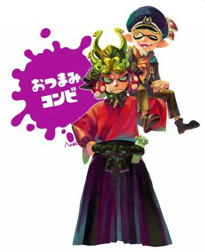 Captain cuttlefish dj octavio Captain Cuttlefish, Dj Octavio, Splatoon 2 Art, Splatoon Comics, Flash Art, Yellow Eyes, Squid Games, Japanese Outfits, Manga Pictures