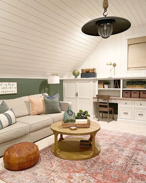 Upstairs Media Room, Attic Bonus Room, Bonus Room Decorating, Bonus Room Bedroom, Bonus Room Design, Loft Room, Room Paint Colors, Bonus Rooms, Home Board