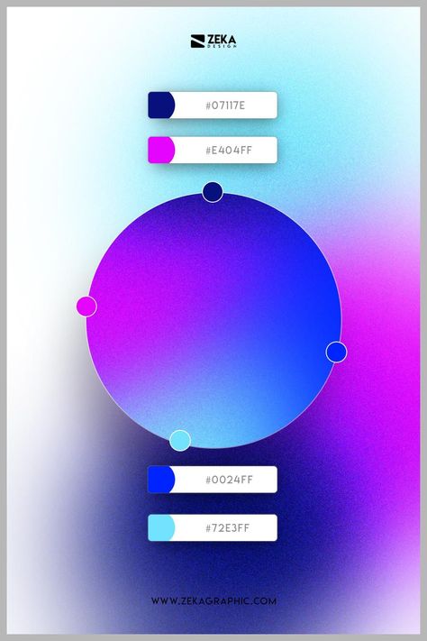 Gradient Inspiration, Gradient Color Design, Create Color Palette, Hex Color Palette, Modern Color Palette, Hex Codes, Web Design Projects, Brand Color Palette, Gradient Design