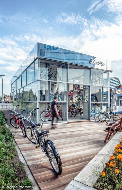 Bicycle Cafe, Bike Shelter, Entrance Signage, Modern Bike, Urban Bicycle, Bicycle Store, Bicycle Shop, Bike Store, Urban Furniture