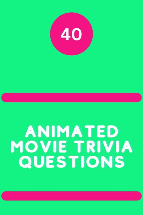 Animations are loved by both kids and adults. Animated films are, of course, mainly made ... Read More Hunger Games Facts, Gilmore Girls Facts, Movie Trivia Questions, Christmas Movie Trivia, Trivia Questions For Kids, College Newspaper, Happy Mom Day, Movie Trivia, Martial Arts Film