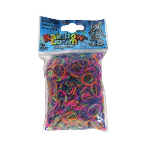 Neon Tie Dye, Rubber Band Crafts, Rainbow Loom Rubber Bands, Apple Watch Bands Fashion, Rainbow Loom Bands, Rainbow Loom Charms, Loom Charms, Rainbow Band, Homemade Bracelets