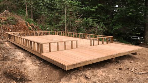 Tent Platform, Tent Living, Wall Tent, Glamping Resorts, Wooden Deck, Modern Small House Design, Cabin Tent, Bell Tent, Camping Glamping