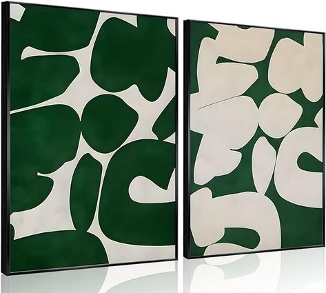 Amazon.com: 2Pcs Abstract Dark Green and White Wall Art Minimalist Green Wabi Sabi Canvas Prints Pictures Nordic Simple Posters Painting Modern Home Wall Decor for Living Room Bedroom Bathroom 12x16in Unframed : CDs & Vinyl Green Art Painting, Simple Posters, Posters Painting, Modern Home Wall Decor, Wabi Sabi Art, Simple Poster, Wall Art Minimalist, Wall Decor For Living Room, White Wall Art