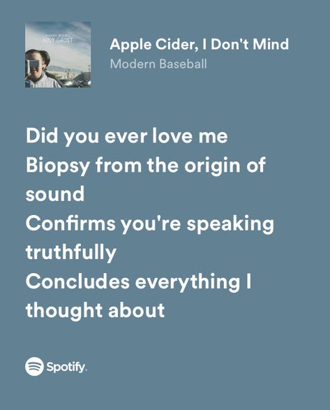 Modern Baseball Lyrics, Modern Baseball, I Want U, Heck Yeah, Holy Ghost, Little Sisters, Apple Cider, Cider, Song Lyrics