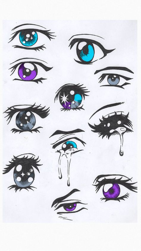 The girl with gray eyes gleamed with excitement. While the girl with purple eyes sparked with joy. But the girl with blue eyes... had tears rolling down her cheeks... Excited Eyes Drawing, Eye Roll Drawing, Drawing Concepts, Girl With Blue Eyes, Eye Drawings, Journaling Aesthetic, Galaxy Eyes, Calathea Plant, Ball Drawing