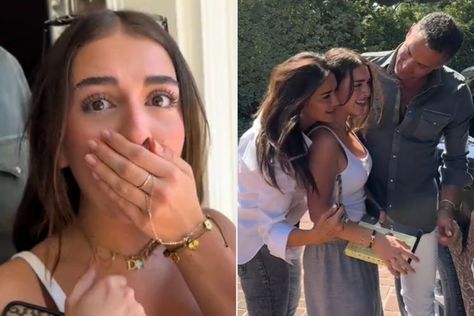 Kyle Richards and Mauricio Umansky Reunite to Surprise Daughter, 16, with Her First Car: 'Portia's New Porsche' Shocked Reaction, Marry That Girl, Relationship Timeline, Leopard Print Fashion, Youngest Daughter, Married At First Sight, New Porsche, Kyle Richards, Housewives Of Beverly Hills