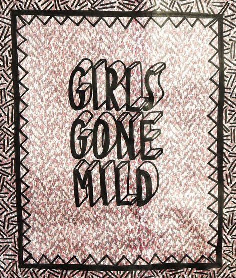 Girls Gone Mild by JenniSparks on Flickr. Paper Bag, Typography, Novelty Sign, Internet, Energy, Tumblr, Memes, Wall, Art