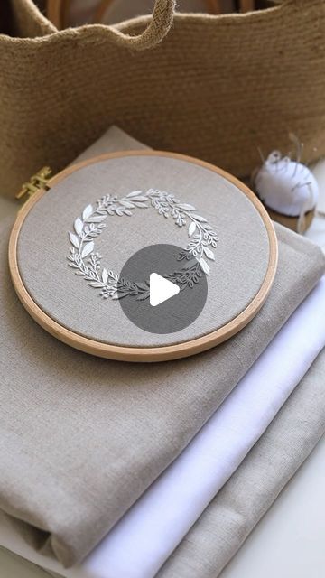 Cathy Cullis Embroidery, Wedding Embroidered Slub Silk Fabric, Luxury Unstitched Cream Embroidered Fabric, Neutral Flower Embroidery, Unstitched Embroidered Slub Silk Fabric, Candlewicking Embroidery, Always And Forever, Hand Embroidery, Embroidery