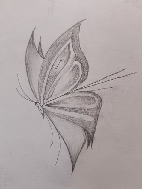 Butterfly Drawings, Sketching Inspiration, Butterfly Sketch, Sketches Ideas, Beautiful Flower Drawings, Bird Sketch, Pencil Sketch Images, Boy Drawing, Henna (mehndi) Design