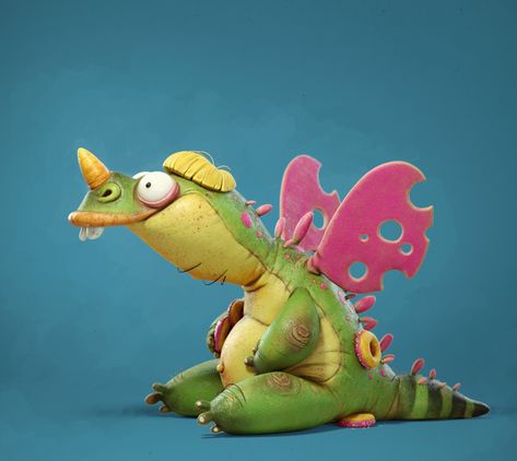 ArtStation - Doughnuts ?, Borislav Kechashki Crocodile Cartoon, All Cartoon Characters, Animal Caricature, Funny Dragon, Casual Art, Dinosaur Art, Monster Party, Crocodiles, A Beast