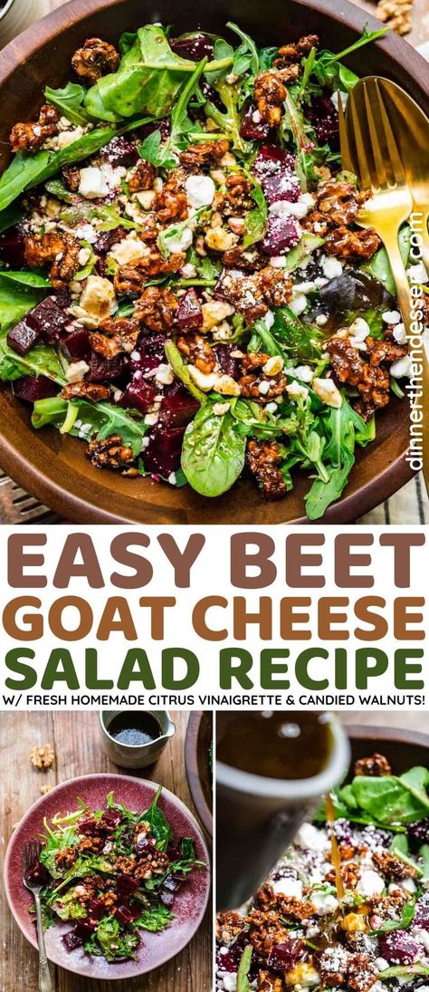 Beet Mandarin Orange Salad, Honey Poppyseed Dressing, Beer Salad, Steamed Beets, Beet And Goat Cheese Salad, Beet Goat Cheese Salad, Beet Goat Cheese, Raw Meals, Orange Dressing