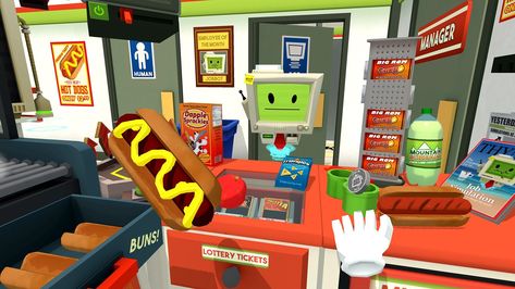 Job Simulator  PlayStation VR * Continue to the product at the image link.(It is Amazon affiliate link) #SonyPlaystationAccessories Job Simulator, Game Tester Jobs, Playstation Vr, Yokai Watch, Vr Games, Lottery Tickets, Rhythm Games, Playing Video Games, News Games