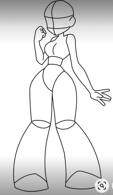 Women Base Drawing, Sketching Body Poses, Jelly Art Style Full Body Drawing Base, Body Base Drawing Clothing, Drawings Of Girls Full Body, Body Base Drawing Baggy Clothes, Cute Female Poses Drawing Reference, Full Body Drawing Poses, Draw My Oc In Your Style