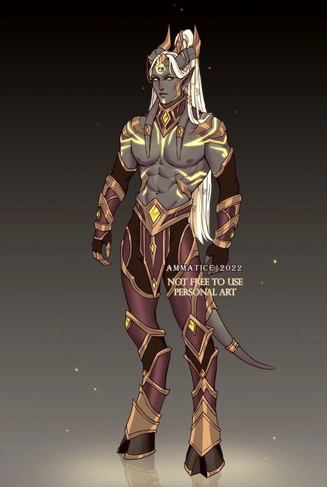 Draenei Male, Wow Draenei, Warcraft Characters, Warcraft Art, Night Elf, Alien Design, Dnd Characters, World Of Warcraft, Fantasy Character Design