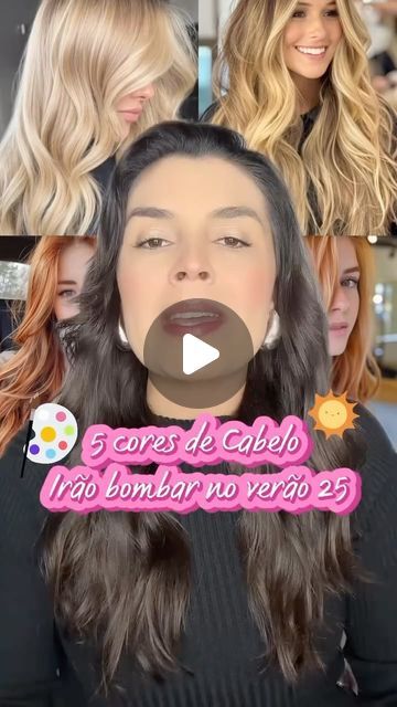 Nathália Strelec on Instagram: "5 cores de Cabelo que irão bombar no verão 2025👩🏻👩🏼👩🏽👩🏻‍🦰👩🏽‍🦰

🧈 • Loiro Mantega: O loiro manteiga é a tendência do momento! Com seu tom suave e quente, ele
ilumina o rosto e traz um ar moderno e sofisticado.
Ideal para quem quer um visual elegante sem perder o toque de naturalidade.

🍯• O loiro mel é um tom clássico e versátil, perfeito para quem busca iluminar o visual de forma natural e suave. Com nuances douradas, ele aquece o rosto e dá uma aparência saudável e radiante. Ideal para quem quer mudar o look sem radicalizar, o loiro mel traz luminosidade e charme para todos os tons de pele!

👩🏼‍🦰 • O ruivo pastel é uma tendência delicada e
moderna, com seu tom suave que mistura nuances
de cobre e rosado. Ele traz um visual romântico e
sutil Pastel, Hair, On Instagram