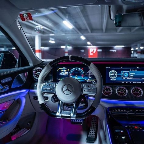 Mercedes-AMG GT 4 door 63 Gt63s Amg, Mercedes Interior, Tmax Yamaha, Luxury Car Garage, Amg Car, Dream Cars Mercedes, Car Organization, Aesthetic Car, Luxury Car Interior