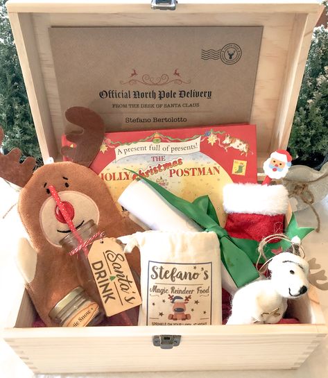 Christmas Eve Box Ideas For One Year Old, Christmas Eve Box Ideas, Night Before Christmas Box, Magic Reindeer Food, Christmas Boxes, Reindeer Food, Christmas Eve Box, Santa Letter, Traditional Christmas