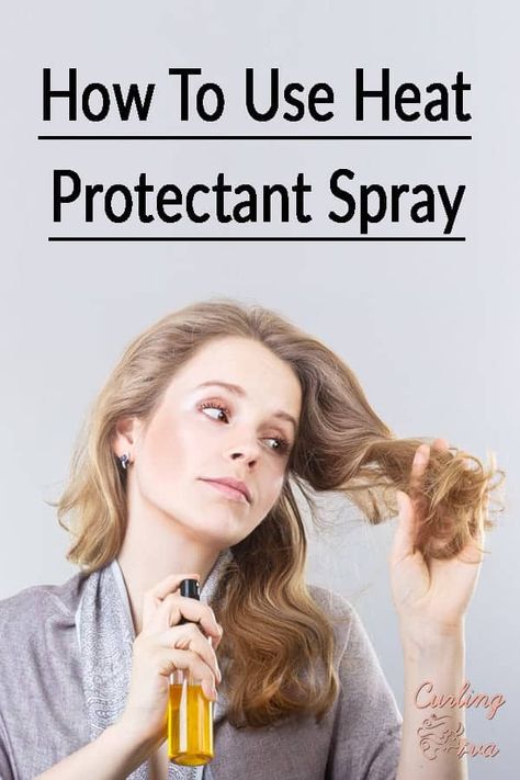 Using Hot Rollers, Curling Wands, Healthy Relaxed Hair, Heat Protectant Spray, The Ordinary Skincare, Hot Rollers, Heat Styling, Heat Protectant, Bouncy Curls