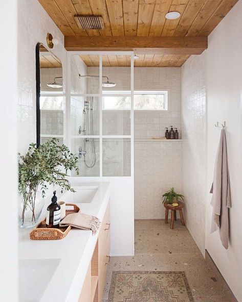 Having a spa day from home.👀💆‍♀️ // Design by @bykristinalynne. // Build by @revive_developments. // Photography by @sharon_litchfield. Bathroom Stuff, Mill Valley, Modern Cottage, Tile Flooring, Bathroom Renos, House Bathroom, Beautiful Bathrooms, White Bathroom, Bathroom Makeover