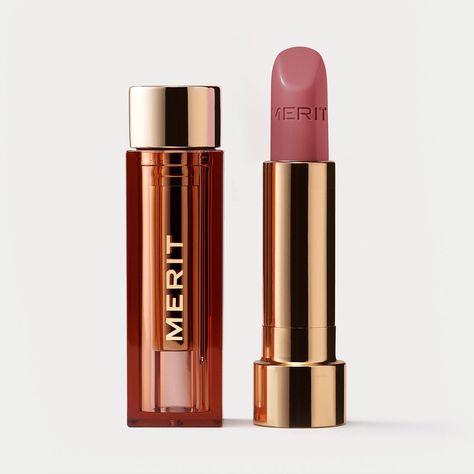 This Celeb Makeup Artist-Approved Brand Launched Its First Lipstick, and Bella Hadid Wore It During NYFW Merit Beauty Lipstick, Merit Beauty, Beauty Wishlist, Sheer Lipstick, Minimalist Makeup, Healthy Lips, Makeup Accesories, Night Beauty, Mesmerizing Beauty