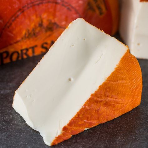 Port Salut Cheese, Port Salut, Cow Cheese, Natural Cheese, Gourmet Cheese, French Cheese, Cheese Pairings, White Cheese, Orange Rind