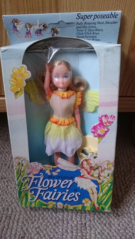 Narcissus Fairy Apple Blossom Flower, Green Costume, Christmas Tree Fairy, Barbie Fairy, Pixie Doll, 1980s Childhood, Childhood Memories 70s, Cicely Mary Barker, Fantasy Doll