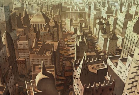 ArtStation - Ancient city of Njer, West Africa, Pierre Droal Fantasy Civilization, Wasted Potential, African Cities, Fantasy Locations, Ancient Greek City, African Architecture, African Arts, Africa Photography, Fantasy Drawings