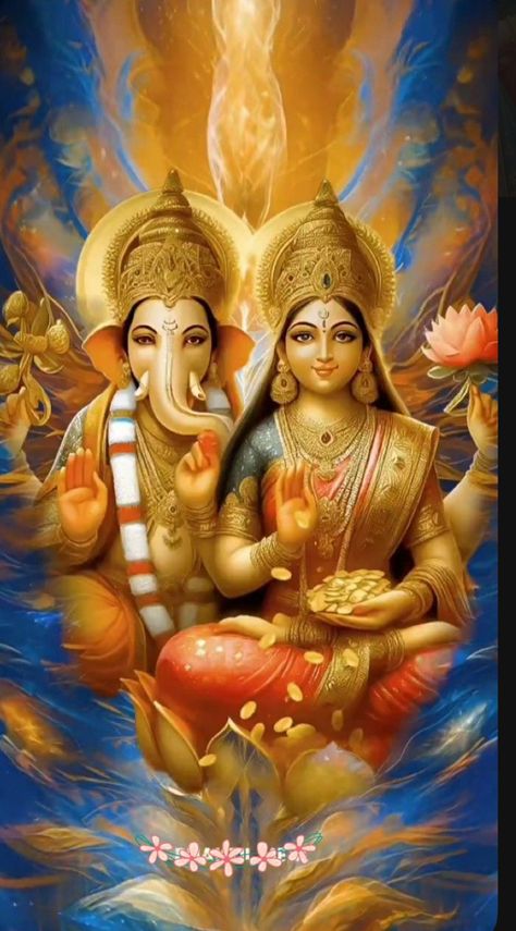 Ganesh Laxmi Images, शुभ शुक्रवार, Maa Laxmi, Maa Lakshmi, God Venkateswara Images Hd Wallpaper, Ganpati Bappa Morya, Lucky Wallpaper, Shri Ganesh Images, Boho Art Drawings