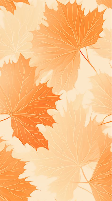 light orange background, white giant maple leaf pattern, drawing style, outline only, low detail, soft lines --ar 9:16 Fall Leaf Wallpaper, Maple Leaf Wallpaper, Maple Leaf Background, Light Orange Background, Maple Leaf Pattern, Graphical Design, Autumn Leaves Wallpaper, Orange Christmas, Fall Background