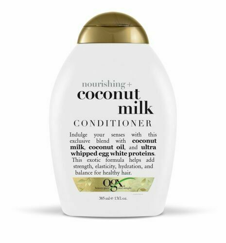 Organix Coconut Milk Conditioner - 385 ml Ogx Coconut Milk, Ogx Coconut, Coconut Milk Conditioner, Ogx Hair Products, Coconut Conditioner, Coconut Milk Shampoo, Coconut Shampoo, Firming Eye Cream, Nourishing Shampoo