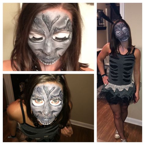 Halloween Costume with makeup .  #frank #donniedarko #makeup #halloween Donnie Darko Pumpkin, Donnie Darko Makeup, Donnie Darko Couple Costume, Donnie Darko Halloween Costume, Frank Donnie Darko Costume, Donnie Darko Costume, Donnie Darko Mask, Frank The Rabbit Donnie Darko, Donnie Darko