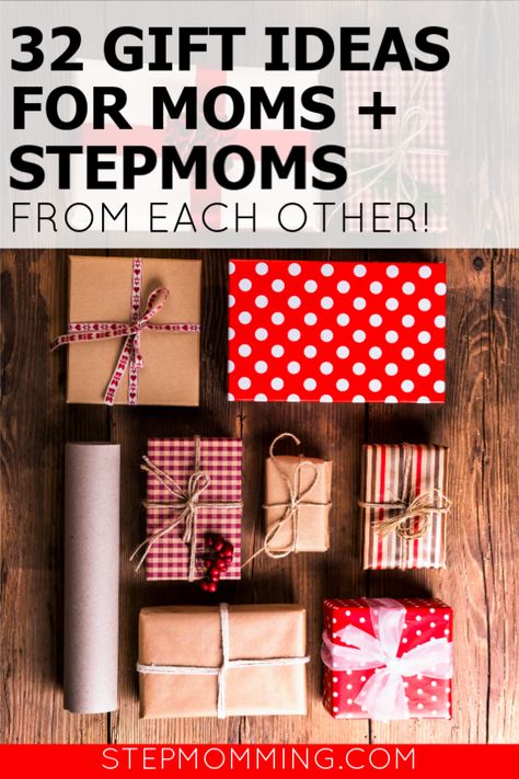 32 Gift Ideas for Moms and Stepmoms from Each Other. Gifts for Mom and Stepmom: 32 gift ideas to get the other mother in your life! Gift ideas for co-parents and blended family gifts for Christmas #blendedfamily #blendedChristmas #giftideas Blended Family Gift Ideas, Step Mom Gift Ideas, Gifts For Stepmom, Blended Families, Bonus Mom Gifts, Diy Gifts For Mom, Bonus Mom, Confidence Kids, Step Mom Gifts