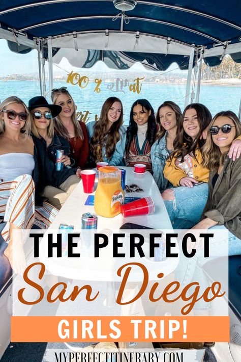 San Diego Bachelorette Itinerary, Duffy Boat Birthday Party, San Diego Bachelorette Party Activities, Bachelorette Party Ideas San Diego, Bachelorette Party San Diego, La Jolla Bachelorette Party, Bachelorette San Diego, San Diego Birthday Ideas, San Diego Bachelorette Weekend