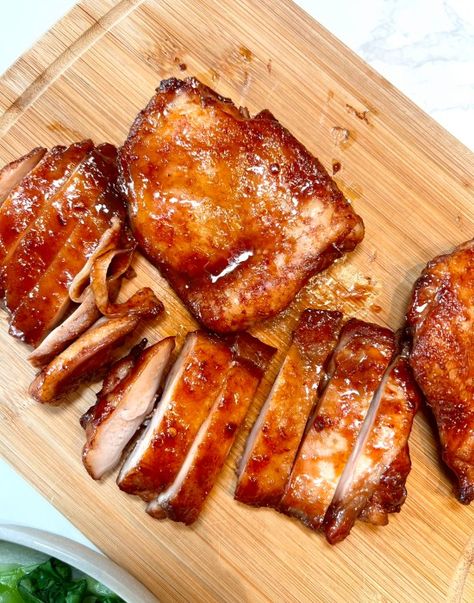 Char Siu Chicken (Chinese BBQ Chicken) | Iankewks Chinese Bbq Chicken, Char Siu Chicken, Chinese Fast Food, Chicken Chinese, Steamed Veggies, Chinese Cooking Wine, Honey Walnut Shrimp, Chinese Cooking Recipes, Chicken Drumstick Recipes