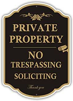 Trespassing Signs, No Trespassing Sign, Private Property Signs, Reflective Sign, No Trespassing Signs, Property Signs, No Trespassing, No Soliciting Signs, No Soliciting