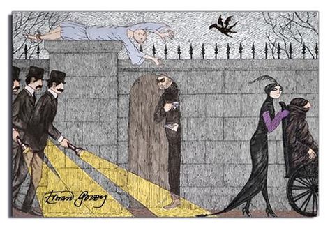 Edward Gorey Three Investigators Magnet Masterpiece Mystery, John Kenn, Hill Street Blues, Mystery Genre, Masterpiece Theater, Edward Gorey, The Fall Guy, Mystery Novels, Psychological Thrillers