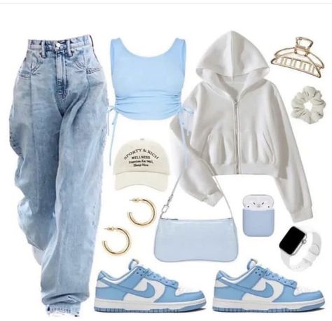 Cute Nike Outfits, Casual Preppy Outfits, Trendy Outfits For Teens, Outfit Inspo Casual, Cute Lazy Day Outfits, Cute Preppy Outfits, Teenager Outfits, Simple Trendy Outfits, Mode Inspo