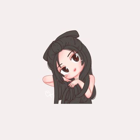 Jisoo Cartoon Art, Blackpink Animated Pics, Kpop Chibi Blackpink Jisoo, Blackpink Chibi Stickers, Jisoo Anime Fanart, Jisoo Animation, Blackpink Fanart Cute, Jisoo Illustration, Jisoo Cartoon