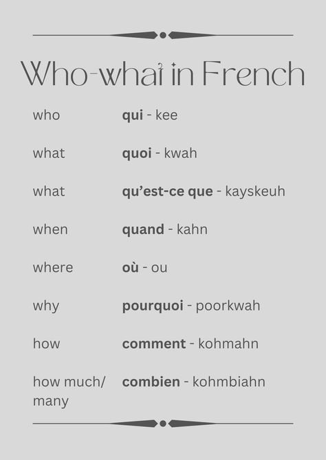 Want to speak French like a true Parisian? Check out my account to learn :) French Frases, French Gcse, French Words With Meaning, Logic And Critical Thinking, French Basics, French Stuff, Speak French, French Songs, Learning French