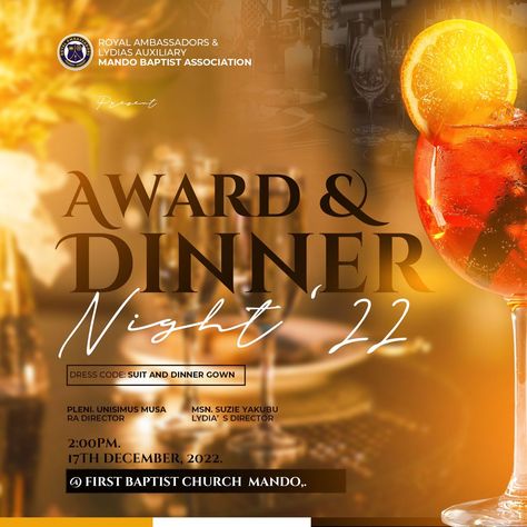 #OluwafavourmiGraphics #OFG #flyerdesign #graphicdesign Gala Dinner Poster Design, Dinner Flyer Design, Dinner Gown, Bar Poster, Dinner Night, Birthday Flyer, Graphic Design Photoshop, Design Photoshop, Best Designers