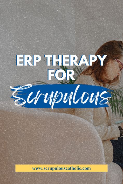 ERP Therapy for Scrupulous Scrupulosity Ocd, Ocd Thoughts, Types Of Ocd, Mentally Drained, My Confession, Mental Disorders, Mental And Emotional Health, Prayer Journal, Emotional Health