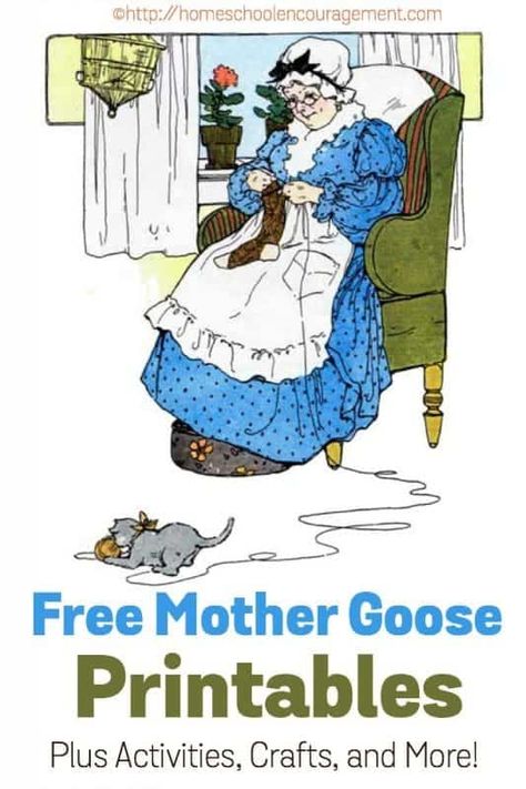 Would you like to add a lesson about Mother Goose to your homeschool day?  Here is a great list of FREE Mother Goose Printables that can help you out. Rhyming Preschool, Goose Craft, Nursery Rhymes Preschool, Nursery Rhymes Activities, Homeschool Freebies, Homeschool Encouragement, May 1st, Free Homeschool, Preschool Themes