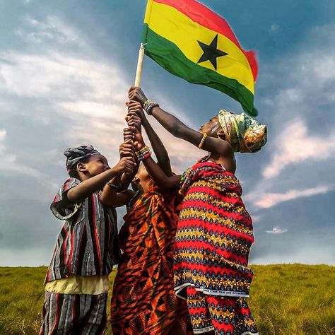 Independence Day Ghana, Afro Surrealism, Ghana Culture, Ghana Travel, Ghana Flag, Mama Africa, Pan Africanism, African Travel, Afrocentric Art