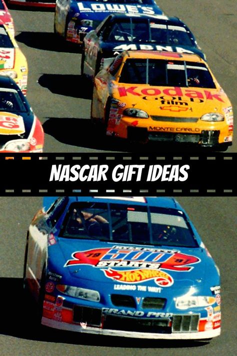 Top Of The Line NASCAR Gift Ideas For Everyone - Boutique Shops Magazine Nascar Camping Ideas, Nascar Garage Ideas, Nascar Man Cave Ideas, Nascar Cricut Ideas, Nascar Crafts, Nascar Gifts For Men, Gift Ideas For Everyone, Kodak Film, Nascar Race