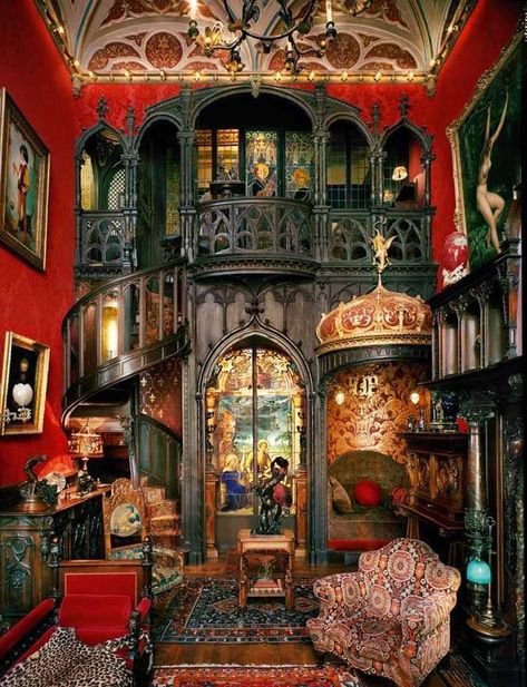 Dekorasi Maroko, Steampunk House, Victorian Interiors, Gothic Design, Gothic Decor, Gothic Architecture, Gothic House, Naha, Victorian Gothic