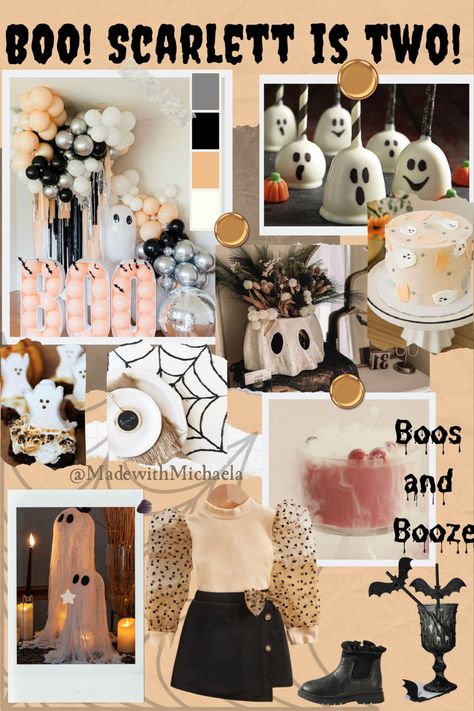 Two Spooky 2nd Birthday Party Food, Boo Two You Birthday, Oct Birthday Party Ideas, 2 Year Birthday Theme October, October Two Year Old Birthday, Boo Im 2 Birthday Party, Two Year Old Halloween Birthday Party, Boo Im Two Birthday Party Boy, Fall Second Birthday Girl